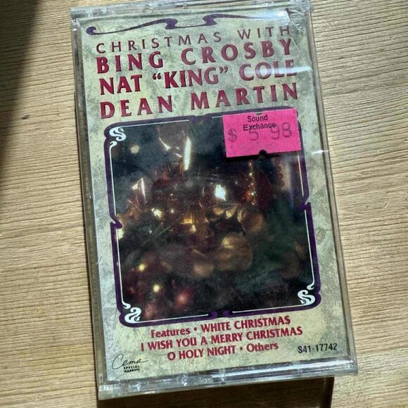 Bing Crosby, Nat "King" Cole Dean Martin Vintage Cassette Tape VG+ C35 - Picture 1 of 2